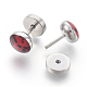 304 Stainless Steel Ear Fake Plugs Gauges EJEW-L207-P02-2