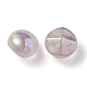 Placage uv perles acryliques transparentes lumineuses OACR-P010-05C-2
