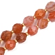 Натуральные южные красные агатовые бусины G-N342-149E-2
