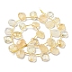 Chapelets de perles de citrine naturelle G-Z040-A08-01-2