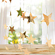 Hanging Paper Star AJEW-WH0096-03B-01-3