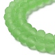Chapelets de perles en verre transparente   X1-EGLA-A034-T6mm-MD09-4