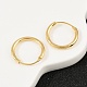 Латунные серьги обруча EJEW-F378-02G-3