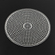 Flat Round ABC Plastic Pegboards used for 5x5mm DIY Fuse Beads X-DIY-Q009-52-1