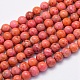 Chapelets de perles en agate fou naturel X-G-G707-8mm-A11-1
