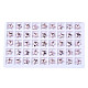 Cabujones de cristal de rhinestone MRMJ-N029-04A-11-1