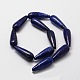 Lapis lazuli naturali perline goccia fili G-E329-30-2