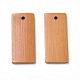 Бамбуковые подвески WOOD-WH0098-47-2