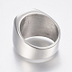 304 Stainless Steel Signet Band Rings for Men RJEW-G091-16-20mm-P-3