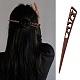 Bâtonnets de cheveux en bois Swartizia Spp X-OHAR-Q276-13-1