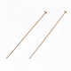 Brass Flat Head Pins KK-S340-60LG-1