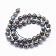 Chapelets de perles en labradorite naturelle  G-O166-08-10mm-2