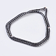 Synthetic Hematite Beads G-H1090-1-2