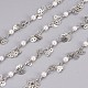 Handgefertigte Perlenketten aus Messing CHC-I029-01P-2