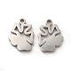 304 Stainless Steel Charms STAS-M089-33P-1