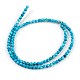 Chapelets de perles en howlite naturelle G-L490-01-3