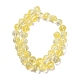 Chapelets de perles en verre transparente   GLAA-F114-02B-03-2