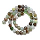Chapelets de perles en serpentine naturelle G-R494-A03-03-2
