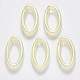 Transparentem Acryl Verknüpfung Ringe TACR-T016-04B-1
