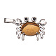 Pendentifs de jaspe avec image naturelle&nbsp;PW-WG77816-05-1