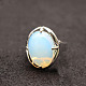 Oval Opalite Adjustable Ring FIND-PW0021-05C-1