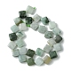 Brins de perles de jadéite du myanmar naturel G-A092-D01-02-3