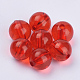 Perles en acrylique transparente TACR-Q255-18mm-V12-1