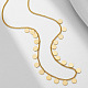 Латунные подвески витые цепочки ожерелья для женщин FS-WGE536B-02-1