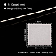 純銀線  銀  1mm  約1.64フィート（0.5m）/ pc OCOR-WH0074-08B-S-2