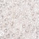 Transparente Farben Glanzglas runde Perlen SEED-S045-002A-D01-3