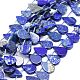 Chapelets de perles en lapis-lazuli naturel G-E569-R10-1