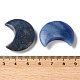 Piedras naturales de palma de luna de aventurina azul G-M416-04A-01-3