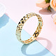 Латунные браслеты BJEW-N035-06G-2