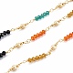 Handgefertigte Perlenketten aus Messing CHC-M021-14LG-1