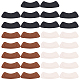 GORGECRAFT 15 Pairs Heel Grips Liner Cushions Self-Adhesive Thickening Heel Pads Snugs Toe Inserts for Preventing Heel Slip and Blister (3 Colors) FIND-GF0002-01-1