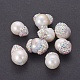 Culture des perles perles d'eau douce naturelles PEAR-F015-12-1