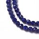Filo di Perle lapis lazuli naturali  G-F596-15-4mm-3