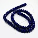 Dyed Natural White Jade Bead Strands G-N0030-8x5mm-06-2