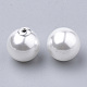 Eco-Friendly Plastic Imitation Pearl Beads X-MACR-T013-27-2