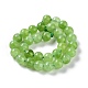 Dyed Natural Malaysia Jade Beads Strands G-G021-02A-04-3