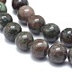 Natural African Prehnite Beads Strands G-F674-13-8mm-3