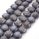 Chapelets de perles en verre électroplaqué EGLA-E040-06B-1