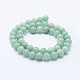 Chapelets de perles de jade naturel X-G-E443-B01-2