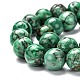 Perline in marmo naturale fili G-K211-10mm-H-2