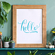 Large Plastic Reusable Drawing Painting Stencils Templates DIY-WH0202-088-5