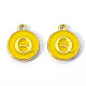 Vergoldete Legierungs-Emaille-Anhänger ENAM-S118-09Q-2