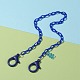 Collares personalizados de cadena de cable de plástico abs NJEW-JN03220-05-4