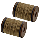 90 m runde gewachste Polyesterschnur&nbsp;YC-WH0019-02B-1