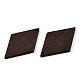 Colgantes de madera de wengué natural WOOD-T023-46B-01-3