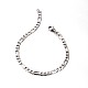 304 Stainless Steel Figaro Chains Jewelry Sets SJEW-O030-01-4